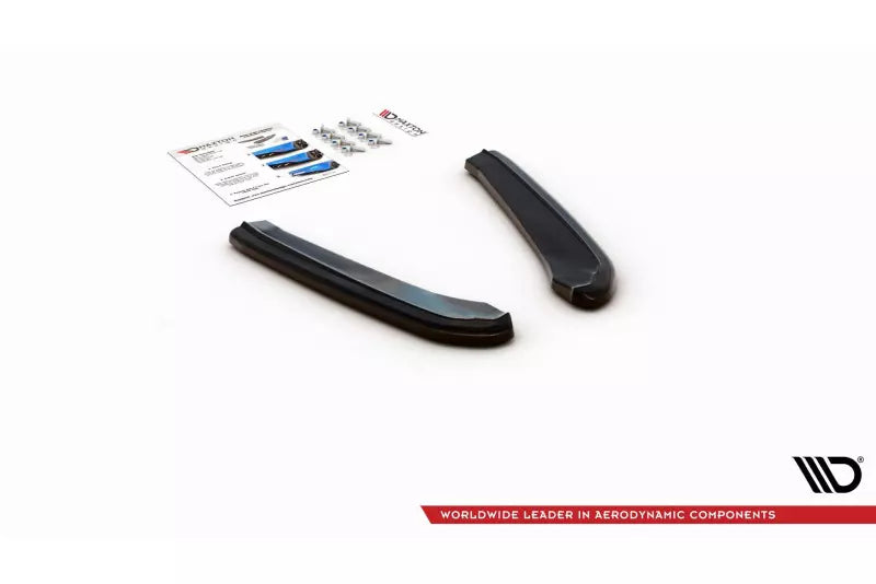 Maxton Design Diffusor Flaps für Seat Leon 3 (Typ 5F) Cupra ST Facelift Hochglanz schwarz – Ansicht 4