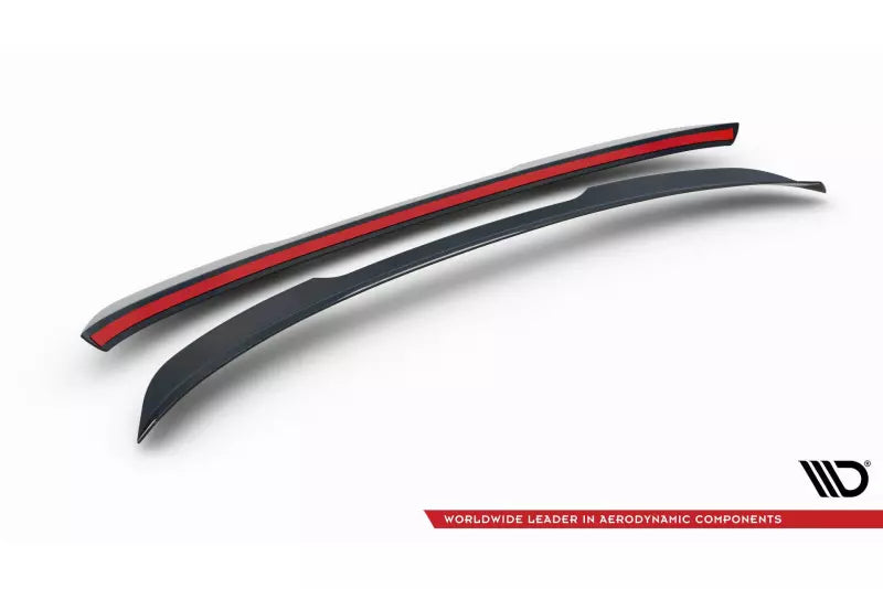 Maxton Design Heckspoiler Lippe für Seat Leon 3 (Typ 5F) Cupra ST 2012-2020 Hochglanz schwarz – Ansicht 4