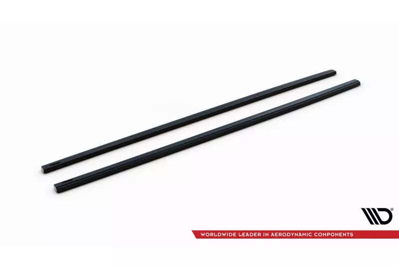 Maxton Design Seitenschweller (Paar) V.2 für VW Golf 7 GTI / GTD Hochglanz schwarz – Ansicht 4