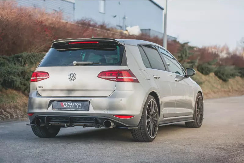 Maxton Design Diffusor Flaps V.2 für VW Golf 7 GTI / GTD Hochglanz schwarz – Ansicht 4