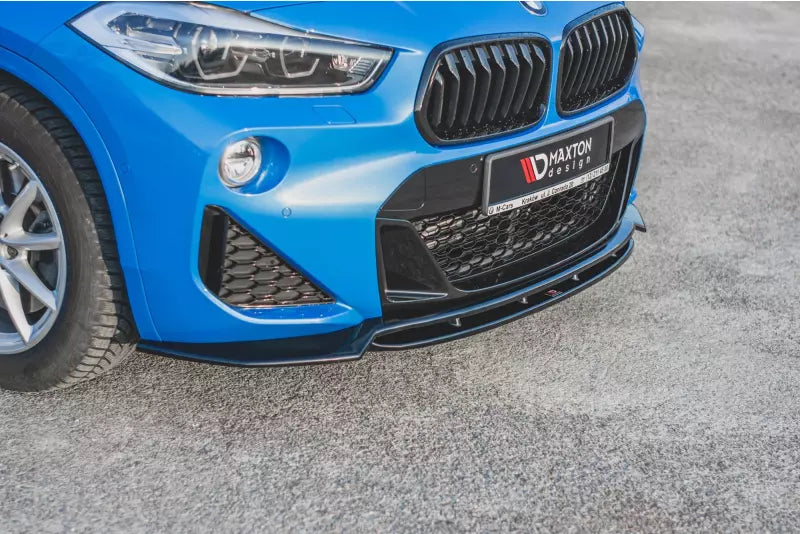 Maxton Design Frontlippe für BMW X2 F39 M-Paket Hochglanz schwarz – Ansicht 3