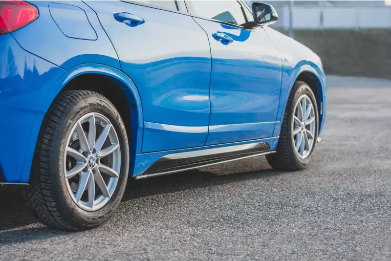 Maxton Design Seitenschweller (Paar) für BMW X2 F39 M Paket Hochglanz schwarz – Ansicht 1