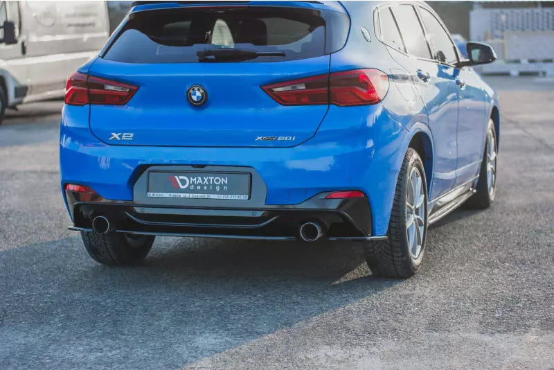 Maxton Design Diffusor Flaps für BMW X2 F39 M Paket Hochglanz schwarz – Ansicht 2