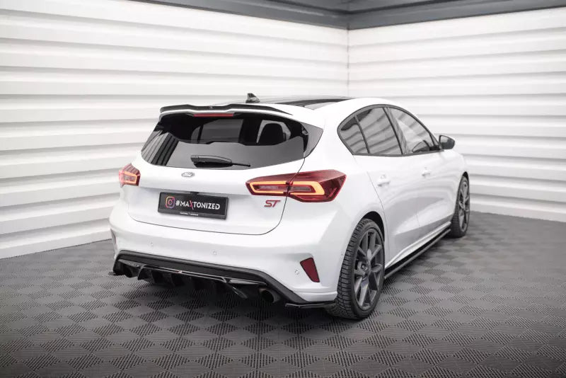 Maxton Design Diffusor Flaps V.1 für Ford Focus ST Mk4 Hochglanz schwarz – Ansicht 2