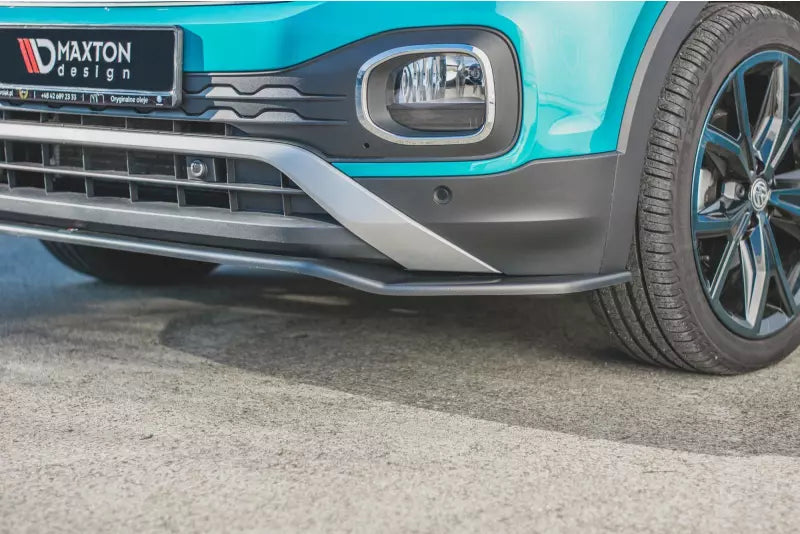 Maxton Design Frontlippe für VW T-Cross Hochglanz schwarz – Ansicht 3