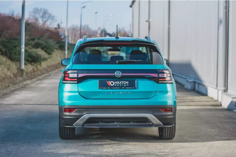 Maxton Design Heckdiffusor für VW T-Cross Hochglanz schwarz – Ansicht 1