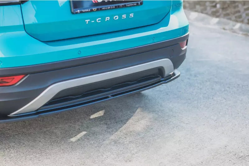 Maxton Design Heckdiffusor für VW T-Cross Hochglanz schwarz – Ansicht 3