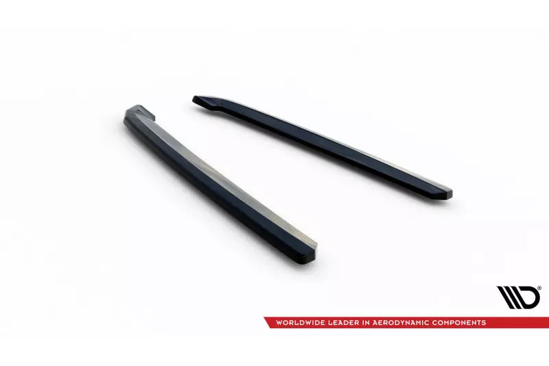 Maxton Design Diffusor Flaps für Audi A7 C8 S-Line Hochglanz schwarz – Ansicht 4