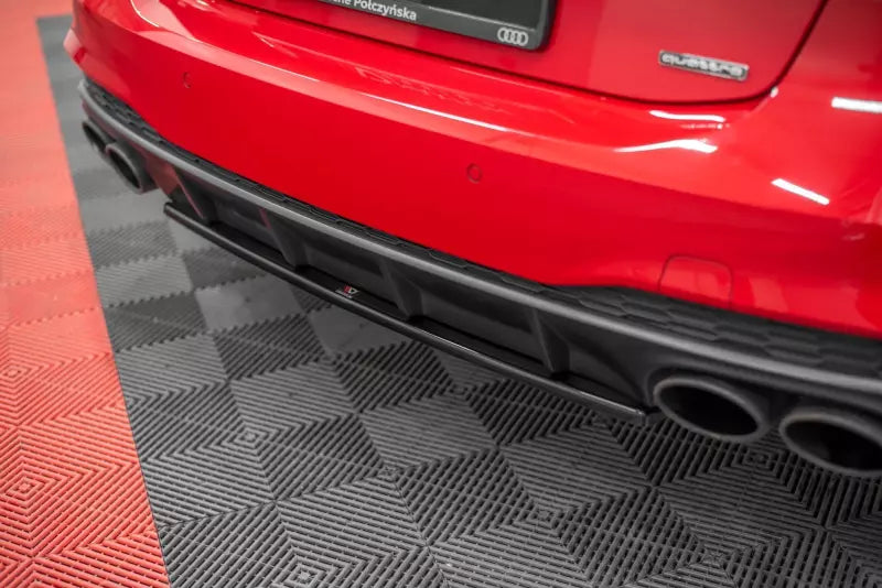 Maxton Design Heckdiffusor V.2 für Audi A7 C8 S-Line Hochglanz schwarz – Ansicht 3