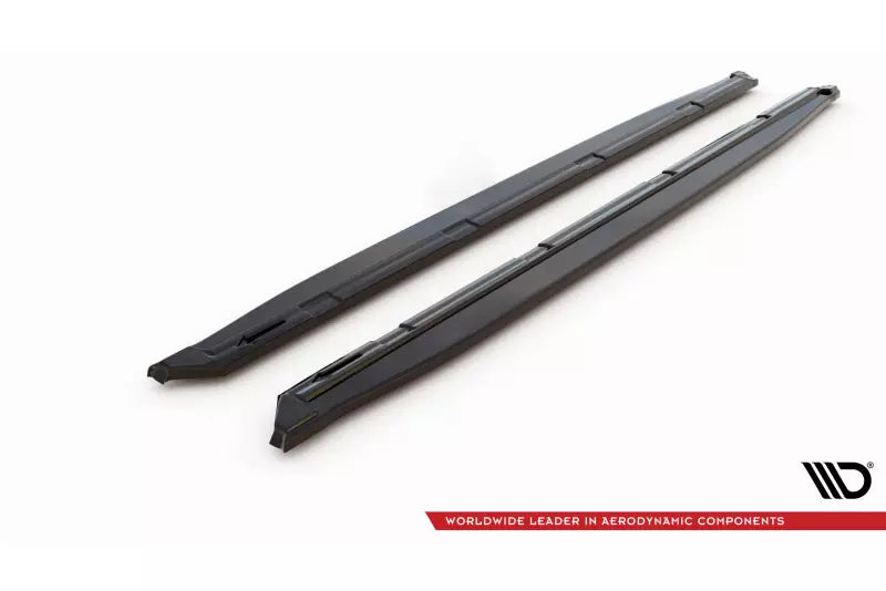 Maxton Design Seitenschweller (Paar) V.2 für Skoda Kodiaq Sportline Hochglanz schwarz – Ansicht 4