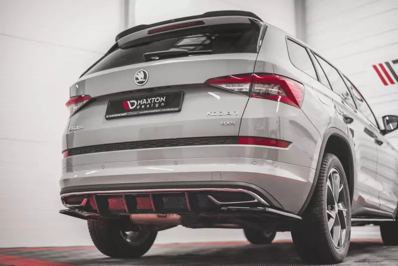 Maxton Design Heckdiffusor für Skoda Kodiaq Sportline Hochglanz schwarz – Ansicht 2