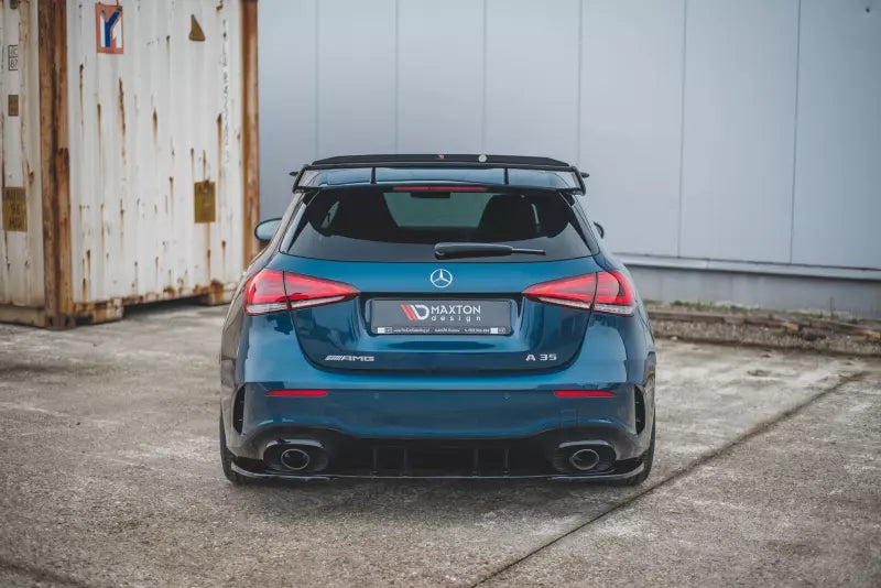 Maxton Design Diffusor Flaps für Mercedes A35 AMG W177 Hochglanz schwarz – Ansicht 2