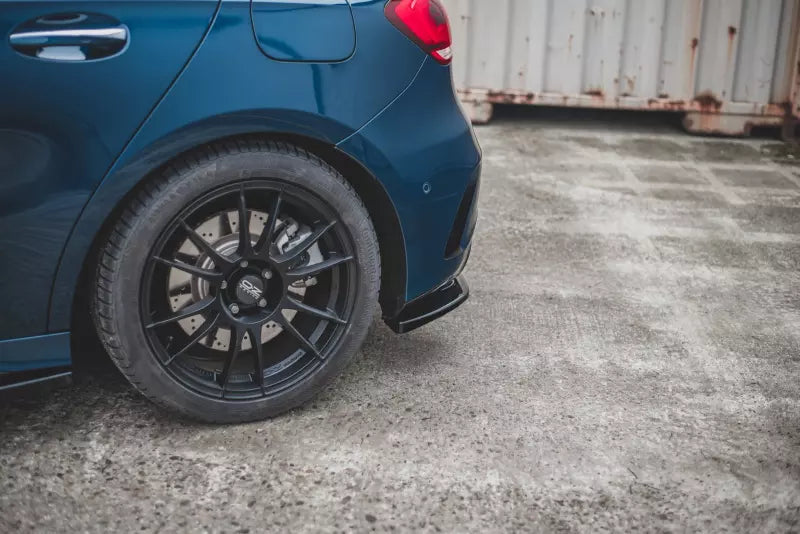 Maxton Design Diffusor Flaps für Mercedes A35 AMG W177 Hochglanz schwarz – Ansicht 3