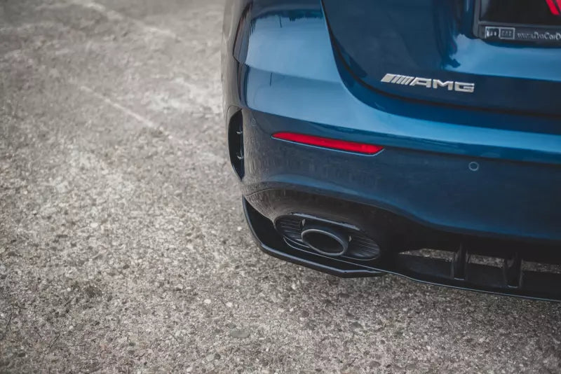 Maxton Design Diffusor Flaps für Mercedes A35 AMG W177 Hochglanz schwarz – Ansicht 4