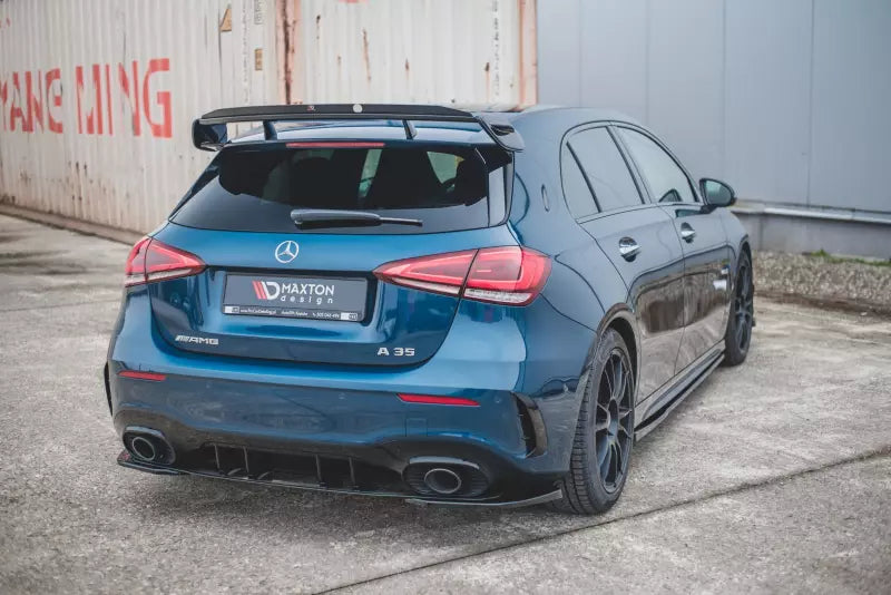 Maxton Design Heckspoiler Lippe für Mercedes A35 AMG W177 Hochglanz schwarz – Ansicht 2