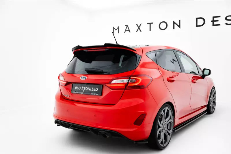 Maxton Design Heckspoiler Lippe V.1 für Ford Fiesta ST Mk8 Hochglanz schwarz – Ansicht 2
