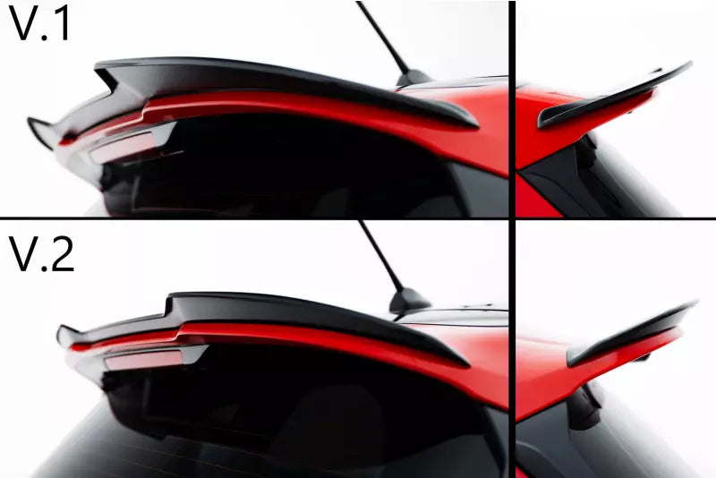 Maxton Design Heckspoiler Lippe V.1 für Ford Fiesta ST Mk8 Hochglanz schwarz – Ansicht 3