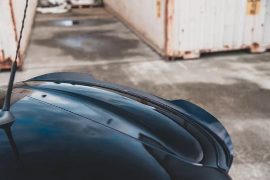 Maxton Design Heckspoiler Lippe für Mini Countryman Mk1 JCW Hochglanz schwarz – Ansicht 1