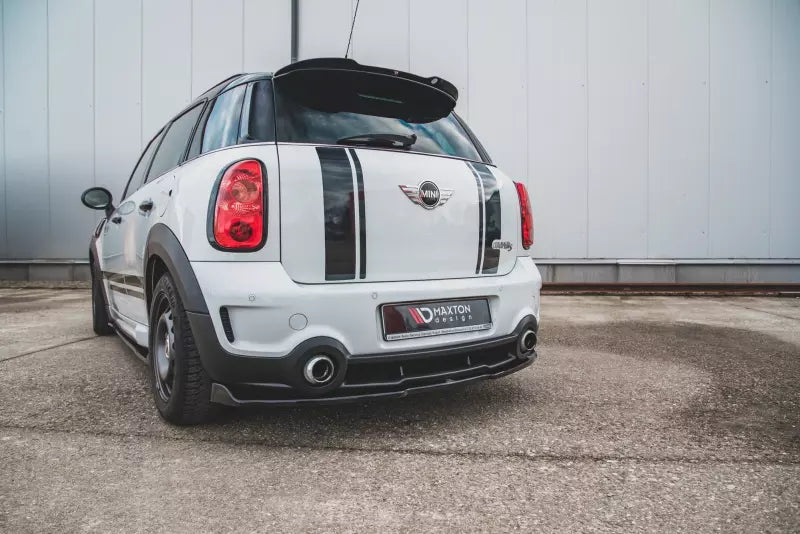 Maxton Design Heckspoiler Lippe für Mini Countryman Mk1 JCW Hochglanz schwarz – Ansicht 2