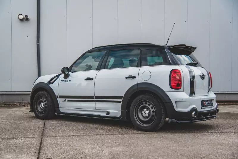 Maxton Design Seitenschweller (Paar) für Mini Countryman Mk1 JCW Hochglanz schwarz – Ansicht 2