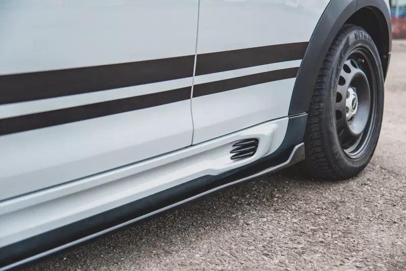 Maxton Design Seitenschweller (Paar) für Mini Countryman Mk1 JCW Hochglanz schwarz – Ansicht 3