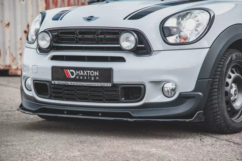Maxton Design Frontlippe für Mini Countryman Mk1 JCW Hochglanz schwarz – Ansicht 4