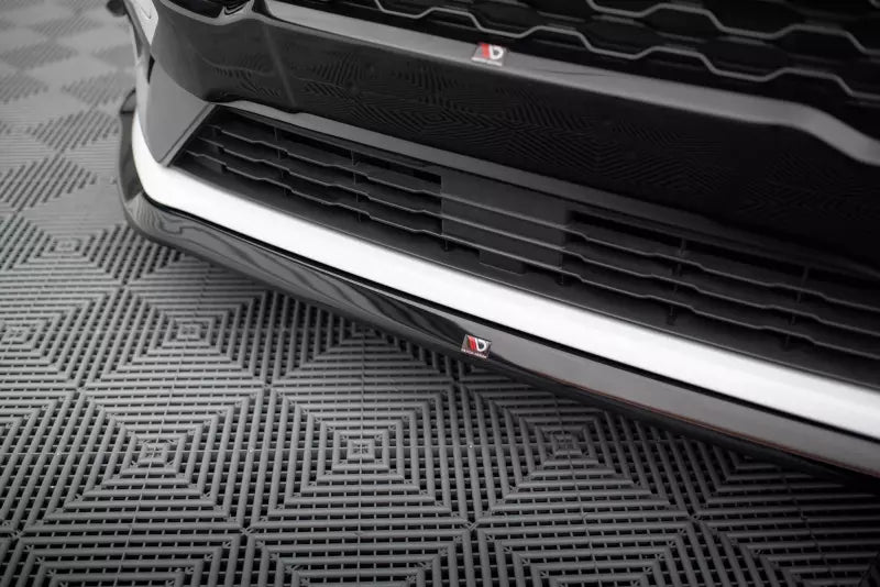Maxton Design Frontlippe V.5 für Ford Fiesta ST / ST-Line Mk8 Hochglanz schwarz – Ansicht 3