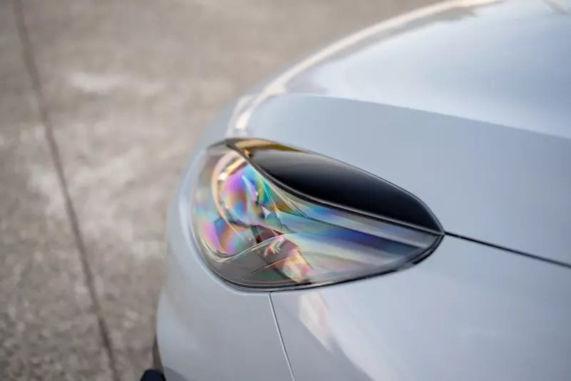 Maxton Design Scheinwerfer Blenden für Ford Fiesta ST / ST-Line / Standard Mk8 Hochglanz schwarz – Ansicht 4