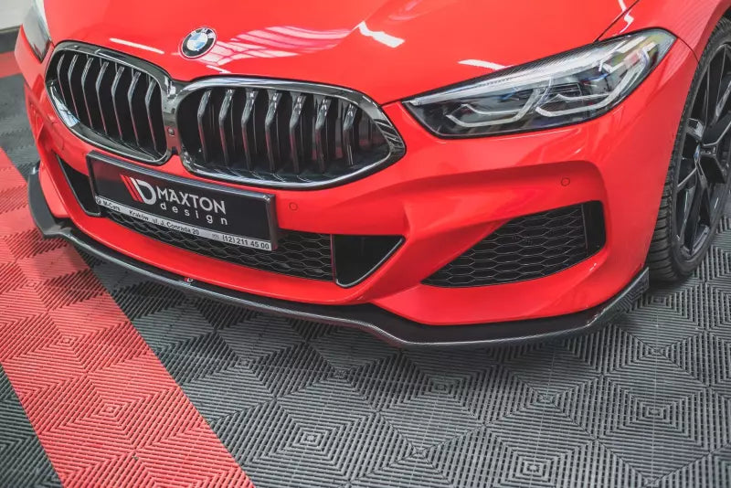 Maxton Design Frontlippe V.2 fürBMW 8er M-Paket Cabrio G14, Coupe G15, Grand Coupe G16 Hochglanz schwarz – Ansicht 2