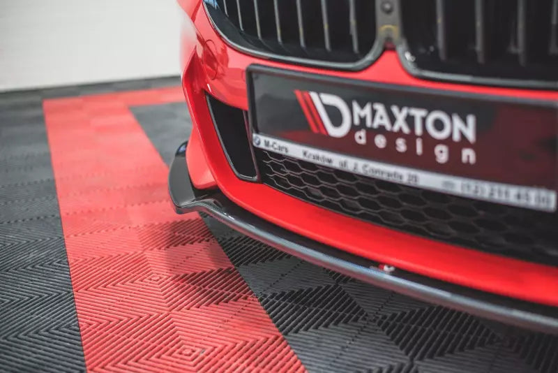 Maxton Design Frontlippe V.2 fürBMW 8er M-Paket Cabrio G14, Coupe G15, Grand Coupe G16 Hochglanz schwarz – Ansicht 4