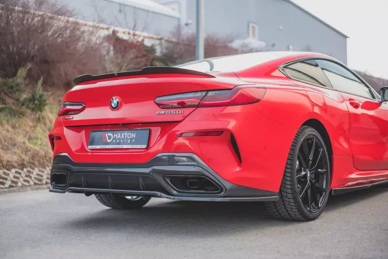 Maxton Design Heckspoiler Lippe für BMW 8 Coupe M-Pack G15 Hochglanz schwarz – Ansicht 1