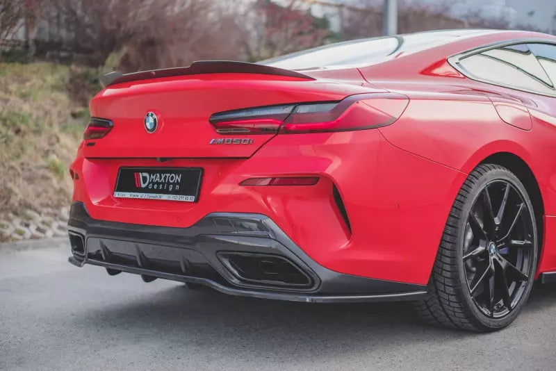 Maxton Design Heckdiffusor V.2 für BMW 8 Coupe M-Pack G15 Hochglanz schwarz – Ansicht 1