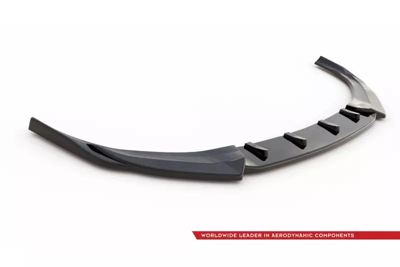 Maxton Design Frontlippe V.5 für Hyundai I30 N Mk3 Hatchback/ Fastback Hochglanz schwarz – Ansicht 4