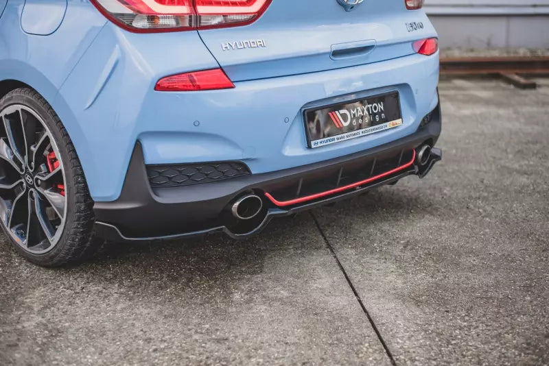 Maxton Design Heckdiffusor DTL Look für Hyundai I30 N Mk3 Hatchback Hochglanz schwarz – Ansicht 1