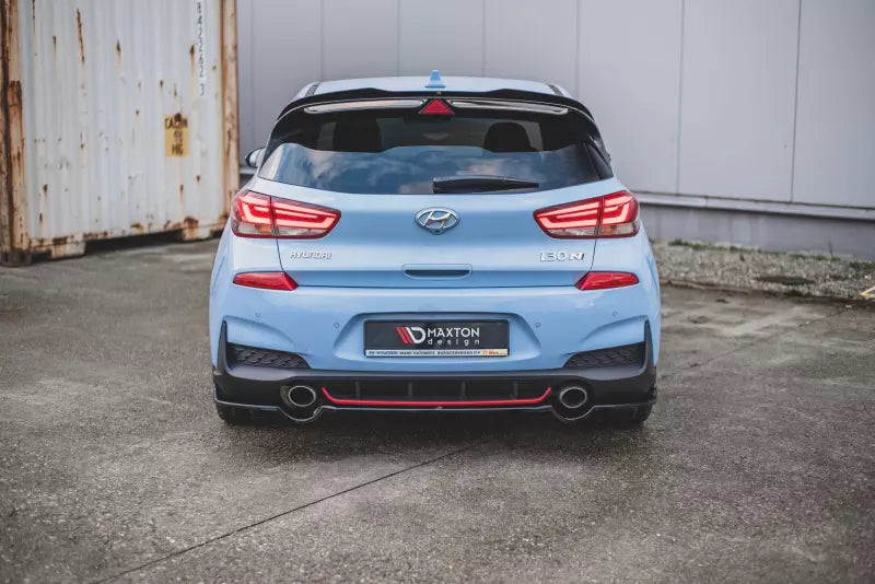 Maxton Design Heckdiffusor DTL Look für Hyundai I30 N Mk3 Hatchback Hochglanz schwarz – Ansicht 3