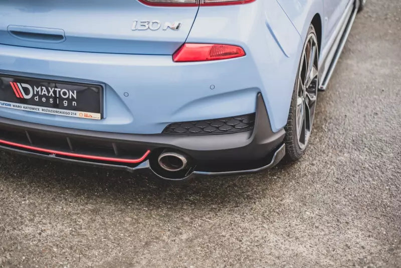 Maxton Design Heckdiffusor für Hyundai I30 N Mk3 Hatchback Hochglanz schwarz – Ansicht 3