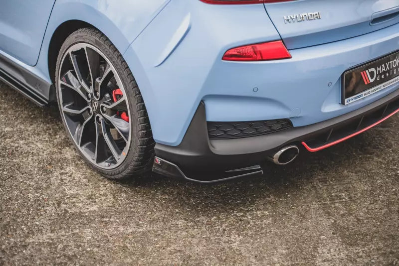 Maxton Design Diffusor Flaps V.3 für Hyundai I30 N Mk3 Hatchback Hochglanz schwarz – Ansicht 1