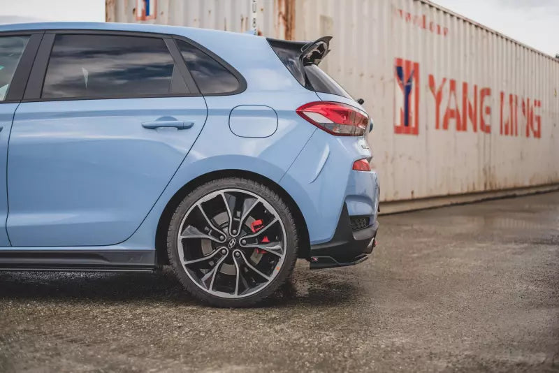 Maxton Design Diffusor Flaps V.3 für Hyundai I30 N Mk3 Hatchback Hochglanz schwarz – Ansicht 2