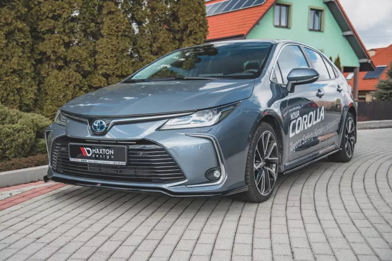 Maxton Design Frontlippe für Toyota Corolla XII E210 Limo Hochglanz schwarz – Ansicht 1
