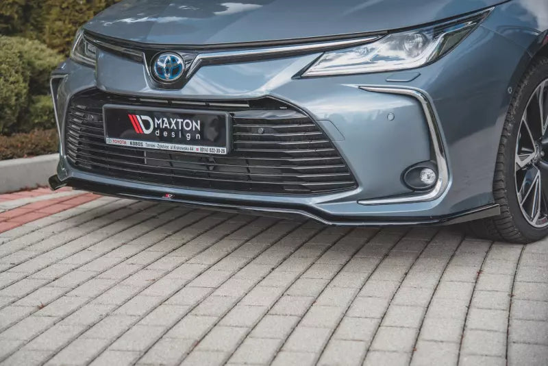 Maxton Design Frontlippe für Toyota Corolla XII E210 Limo Hochglanz schwarz – Ansicht 2