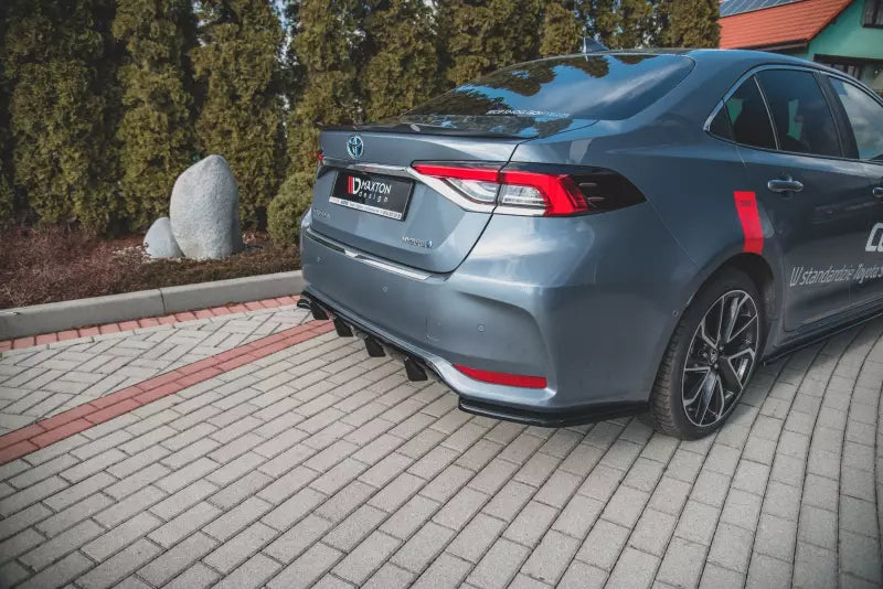 Maxton Design Diffusor Flaps für Toyota Corolla XII E210 Limo Hochglanz schwarz – Ansicht 2
