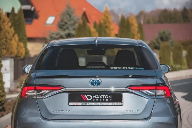 Maxton Design Heckspoiler Lippe für Toyota Corolla XII E210 Limo Hochglanz schwarz – Ansicht 2