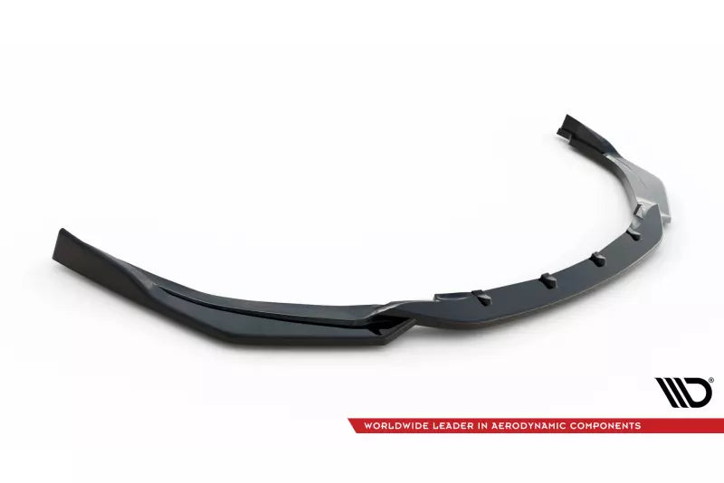 Maxton Design Frontlippe V.2 für Toyota Corolla XII E210 Touring Sports / Hatchback Hochglanz schwarz – Ansicht 4