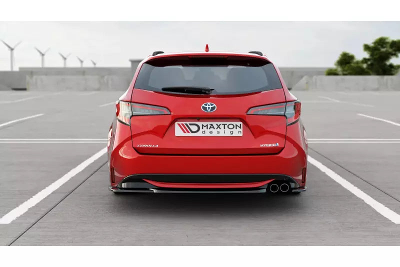 Maxton Design Heckdiffusor für Toyota Corolla XII E210 Touring Sports Hochglanz schwarz – Ansicht 2