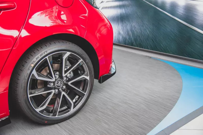 Maxton Design Diffusor Flaps für Toyota Corolla XII E210 Hatchback Hochglanz schwarz – Ansicht 2
