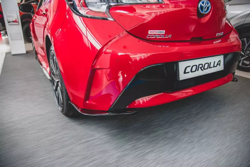 Maxton Design Diffusor Flaps für Toyota Corolla XII E210 Hatchback Hochglanz schwarz – Ansicht 4