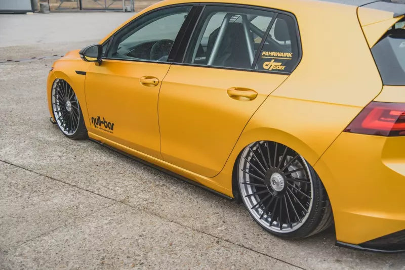 Maxton Design Seitenschweller (Paar) V.1 für VW Golf 8 Standard Hochglanz schwarz – Ansicht 4