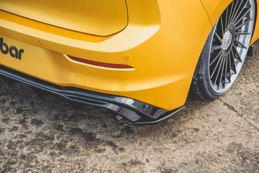 Maxton Design Diffusor Flaps für VW Golf 8 Standard Hochglanz schwarz – Ansicht 1