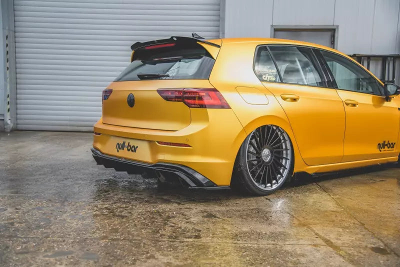 Maxton Design Diffusor Flaps für VW Golf 8 Standard Hochglanz schwarz – Ansicht 2