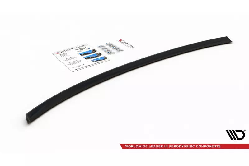Maxton Design Heckdiffusor für Audi A4 B8 Avant Hochglanz schwarz – Ansicht 1